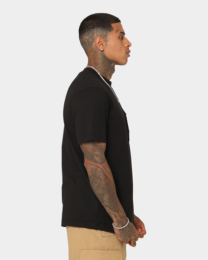 Calvin Klein Fleece Pocket T-Shirt Ck Black