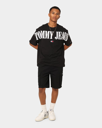 Tommy Jeans TJM Skater Archive Back Logo T-Shirt Black