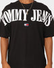 Tommy Jeans TJM Skater Archive Back Logo T-Shirt Black