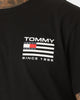 Tommy Jeans Classic RWB Back Logo T-Shirt Black
