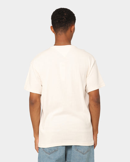 Tommy Jeans TJM Relaxed Varsity Logo T-Shirt Ancient White
