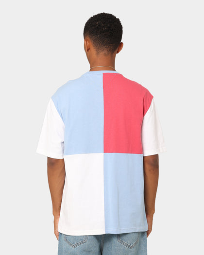Tommy Jeans TJM Skater Archive Block T-Shirt Pearly Blue