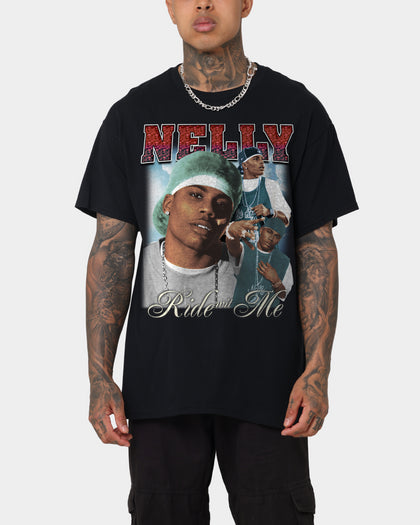 Juicy Merch Nelly Vintage T-Shirt Black Wash