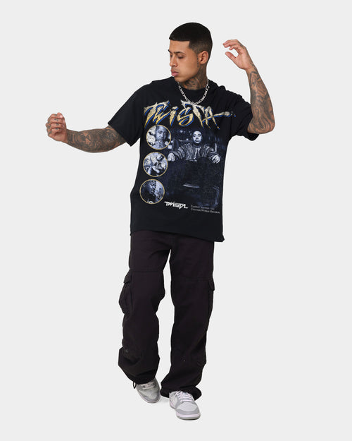 Juicy Merch Twista Vintage T-Shirt Black Wash