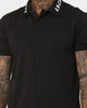Lacoste Active Slim Fit Polo T-Shirt Black
