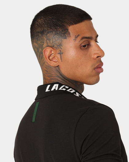 Lacoste Active Slim Fit Polo T-Shirt Black