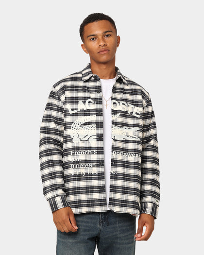 Lacoste Graphic Icons Big Croc Checked Shirt Lapland