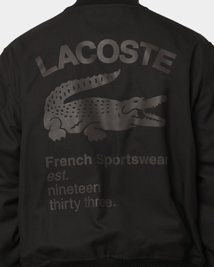 Lacoste Graphic Icons Bomber Jacket Black