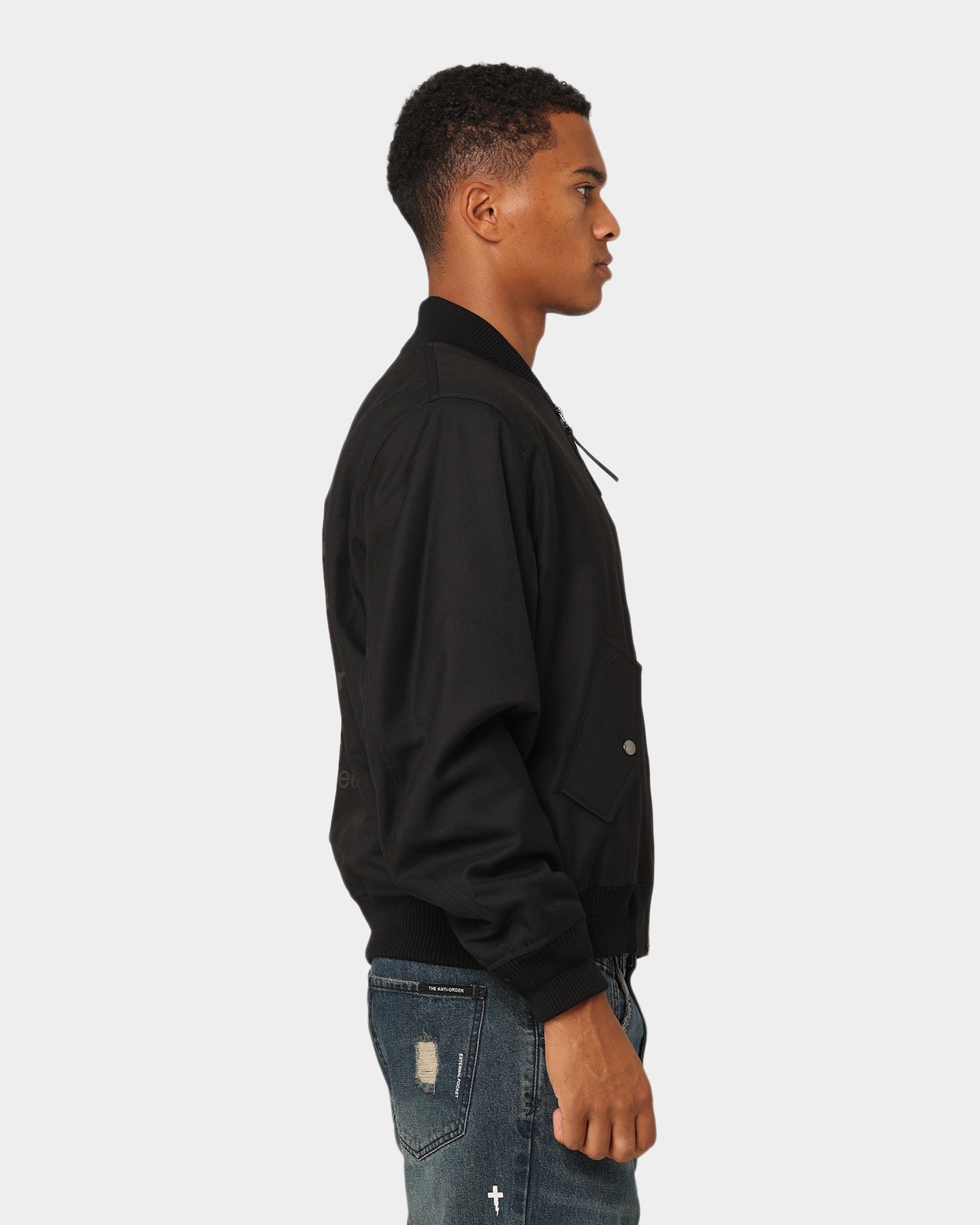 Lacoste Graphic Icons Bomber Jacket Black | Culture Kings US