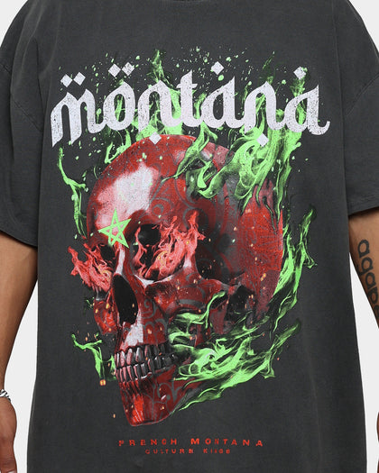 Goat Crew French Montana Vintage T-Shirt Black Wash