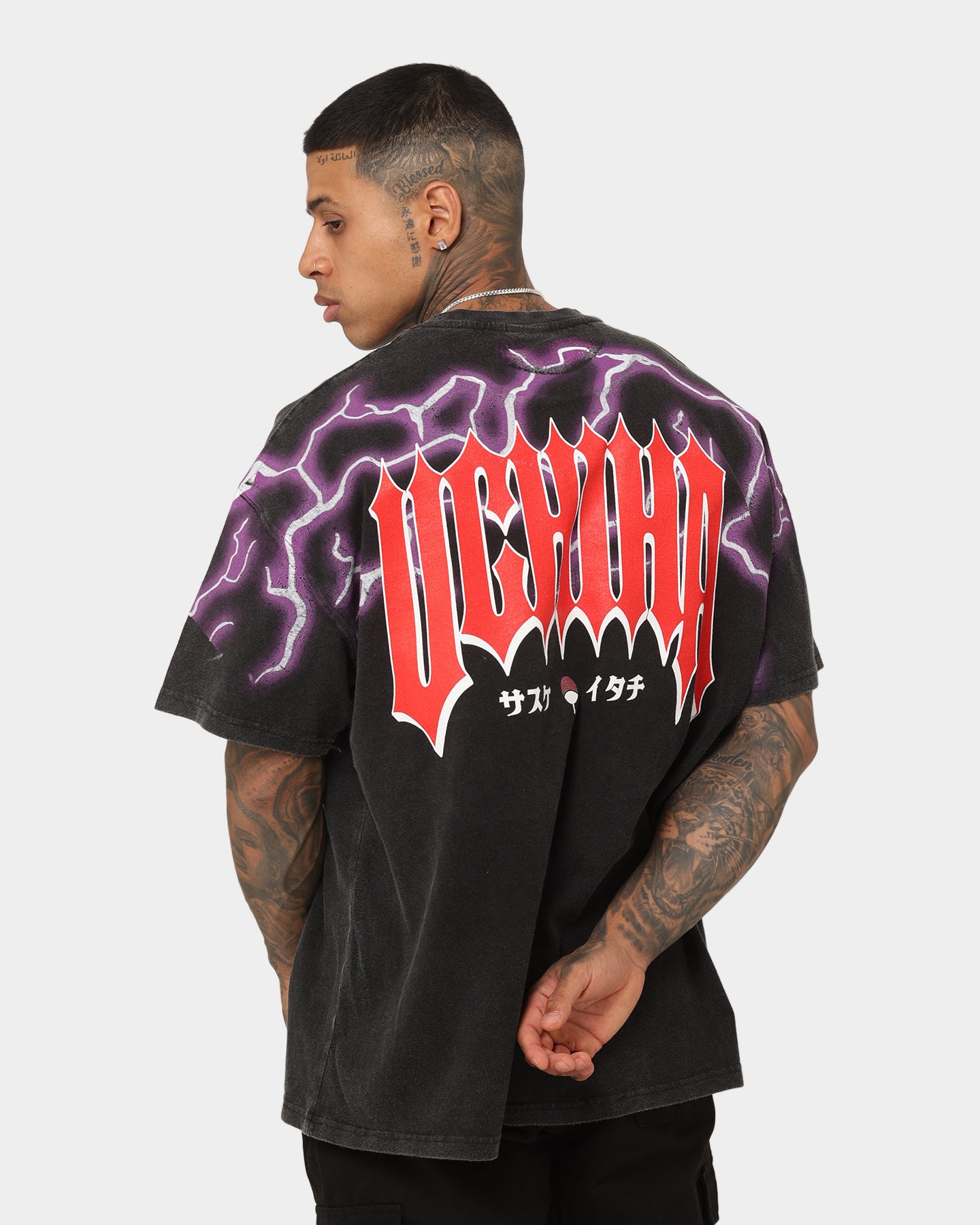 Goat Crew X Naruto Uchicha Brothers Colossal Premium Vintage T