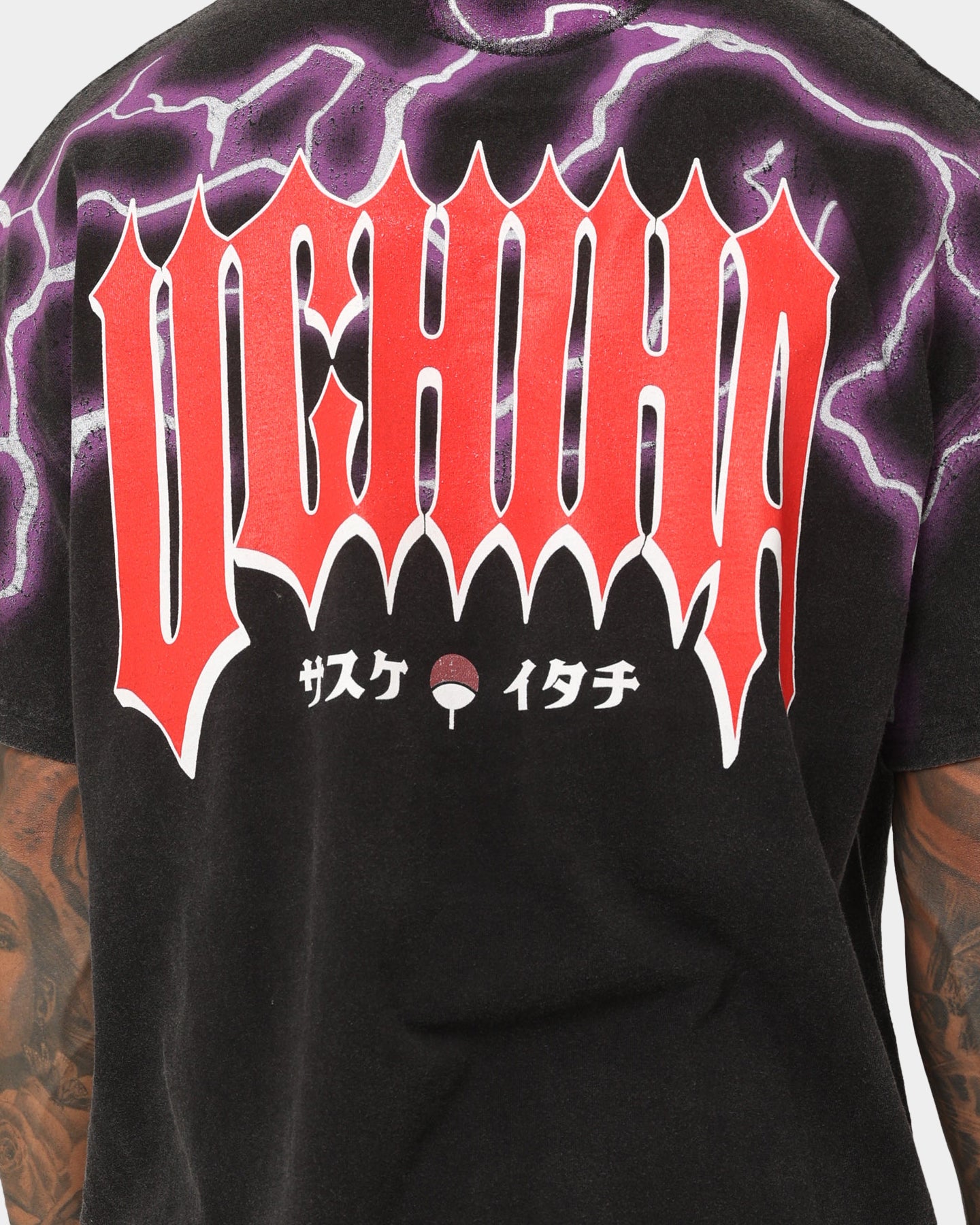 Goat Crew X Naruto Uchicha Brothers Colossal Premium Vintage T