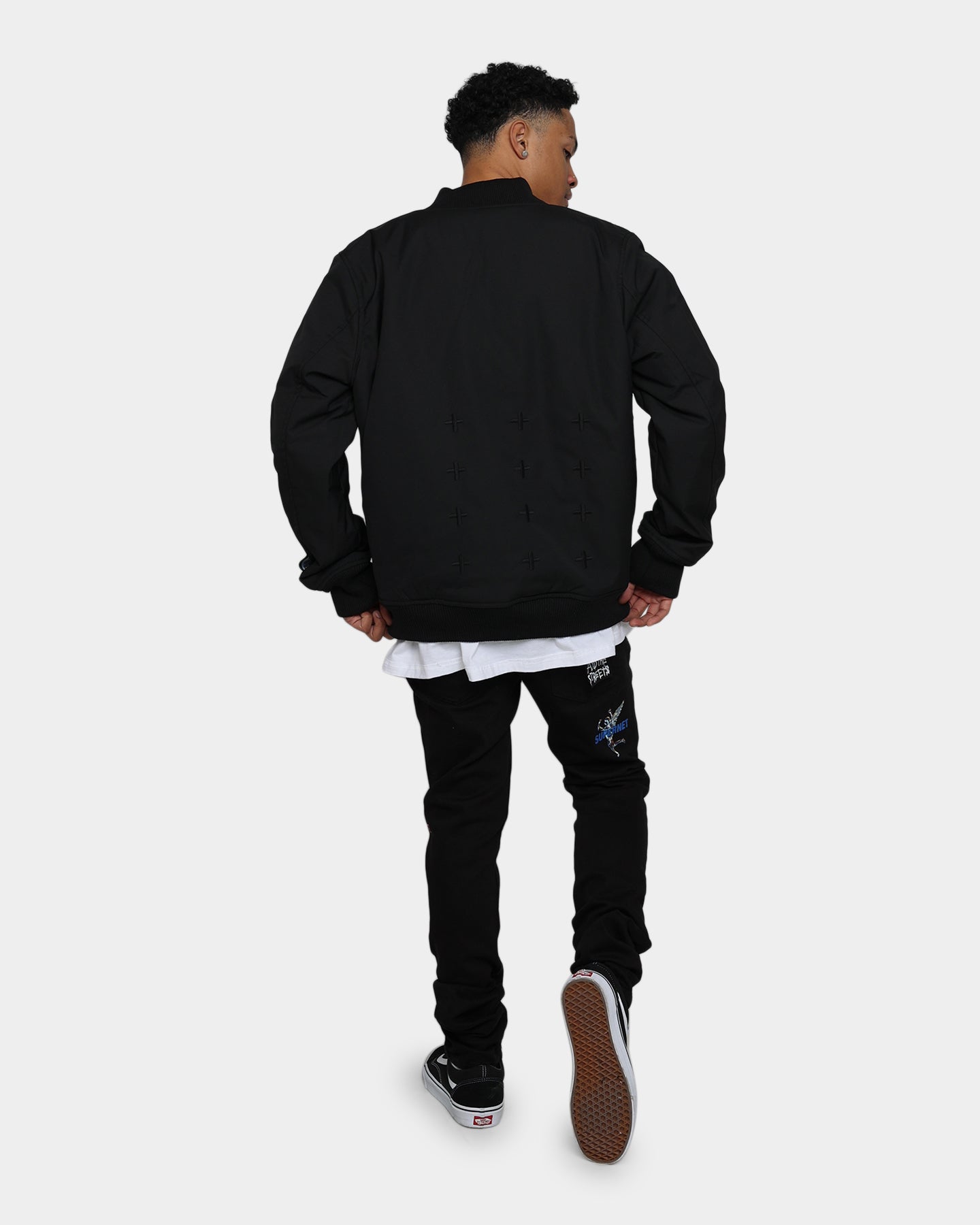 Ksubi NFT Bomber Jacket Blue | Culture Kings US