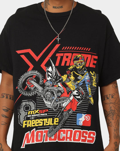 Goat Crew XTreme Motorcross T-Shirt Black
