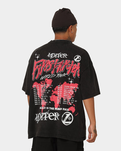 Loiter Firestarter Tour Vintage T-Shirt Vintage Black