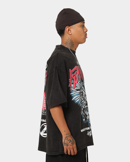 Loiter Firestarter Tour Vintage T-Shirt Vintage Black