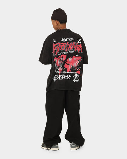 Loiter Firestarter Tour Vintage T-Shirt Vintage Black