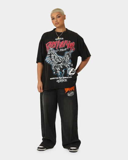 Loiter Firestarter Tour Vintage T-Shirt Vintage Black