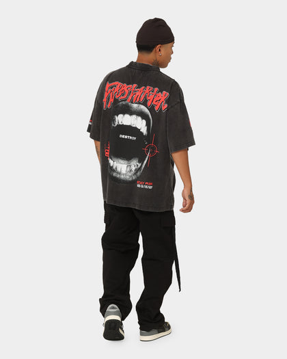 Loiter Firestarter Vintage T-Shirt Vintage Black