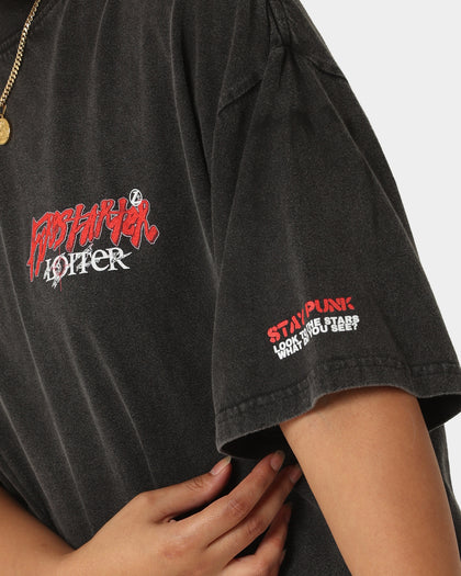 Loiter Firestarter Vintage T-Shirt Vintage Black