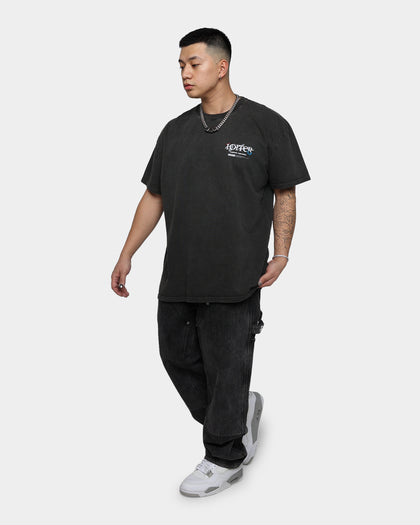 Loiter Euphoria Ultra Premium Vintage T-Shirt Black Wash