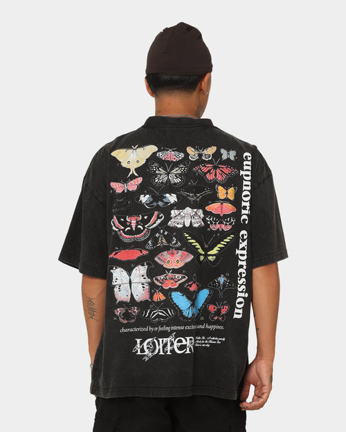 Loiter Euphoria Vintage T-Shirt Vintage Black