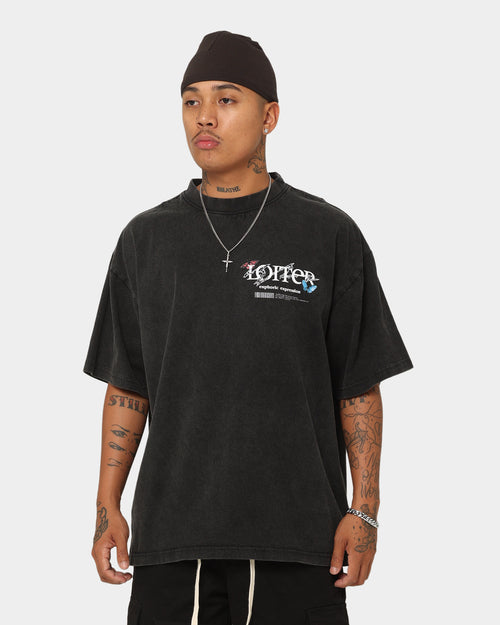Loiter Euphoria Vintage T-Shirt Vintage Black