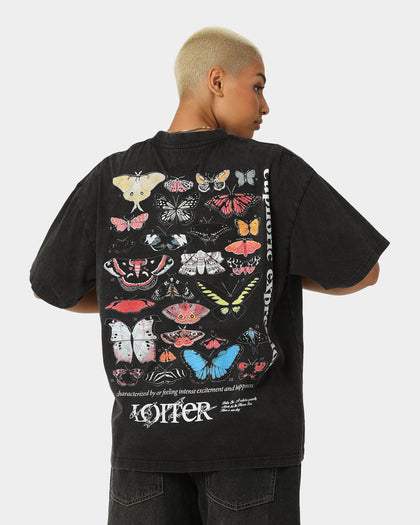 Loiter Euphoria Vintage T-Shirt Vintage Black