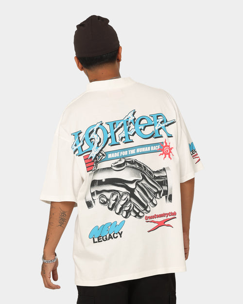 Loiter New Legacy Vintage T-Shirt Off White
