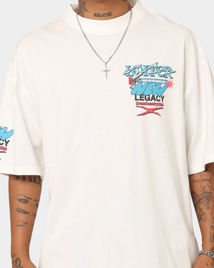Loiter New Legacy Vintage T-Shirt Off White