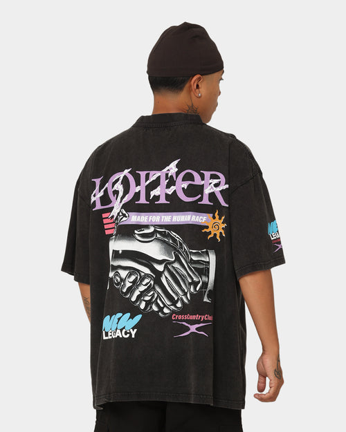 Loiter New Legacy Vintage T-Shirt Vintage Black