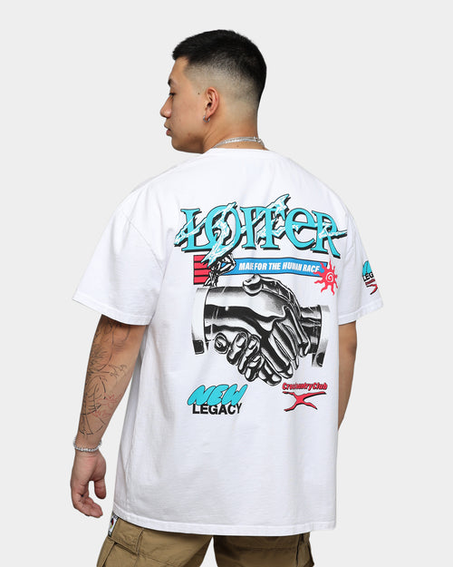 Loiter New Legacy Ultra Premium Vintage T-Shirt White