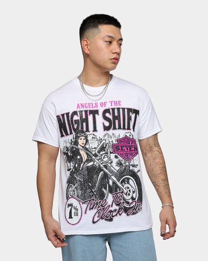 The Night Shift Angels T-Shirt White