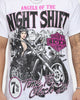 The Night Shift Angels T-Shirt White