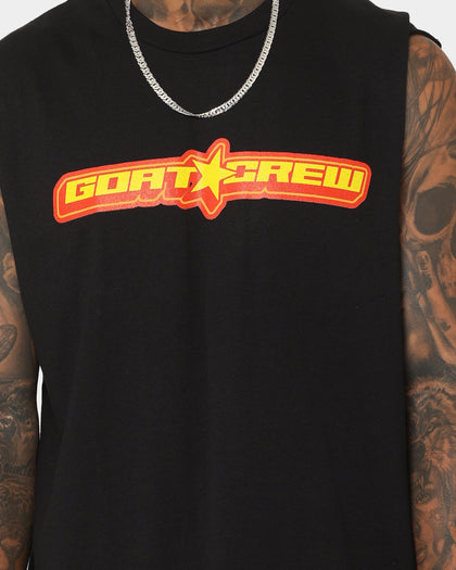 Goat Crew Star Muscle T-Shirt Black