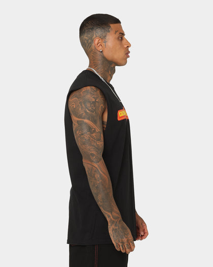 Goat Crew Star Muscle T-Shirt Black