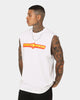 Goat Crew Star Muscle T-Shirt White