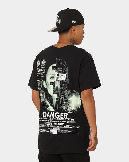 Rats Get Fat Danger T-Shirt Black