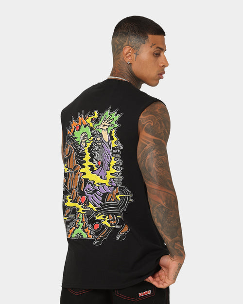 Rats Get Fat Dark Horse Muscle T-Shirt Black