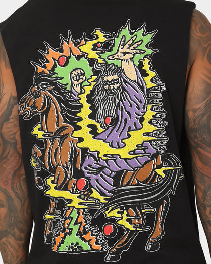 Rats Get Fat Dark Horse Muscle T-Shirt Black