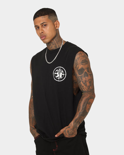 Rats Get Fat Dark Horse Muscle T-Shirt Black