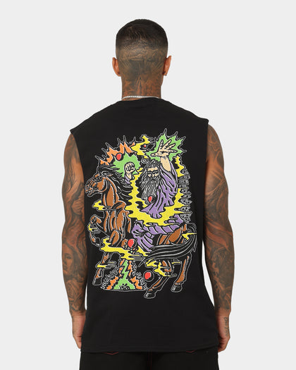 Rats Get Fat Dark Horse Muscle T-Shirt Black