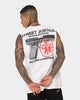 Rats Get Fat Gun Range Muscle T-Shirt White