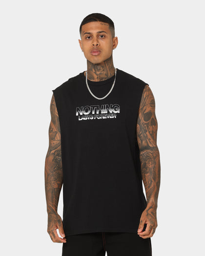 Rats Get Fat Nothing Muscle T-Shirt Black