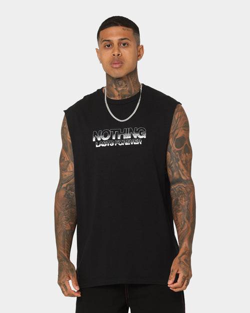 Rats Get Fat Nothing Muscle T-Shirt Black