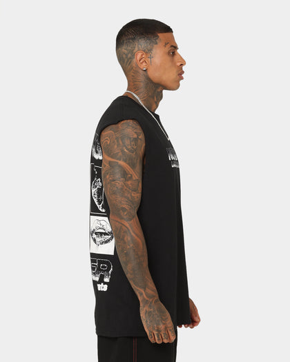 Rats Get Fat Nothing Muscle T-Shirt Black