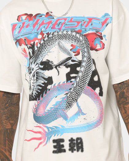 Loiter Dynasty Vintage T-Shirt Off White