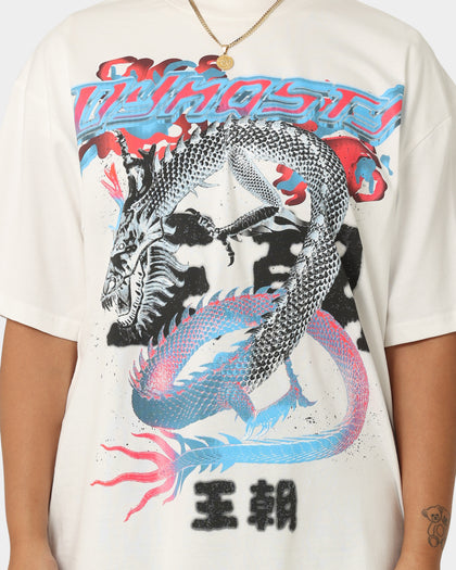 Loiter Dynasty Vintage T-Shirt Off White