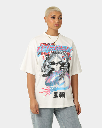 Loiter Dynasty Vintage T-Shirt Off White