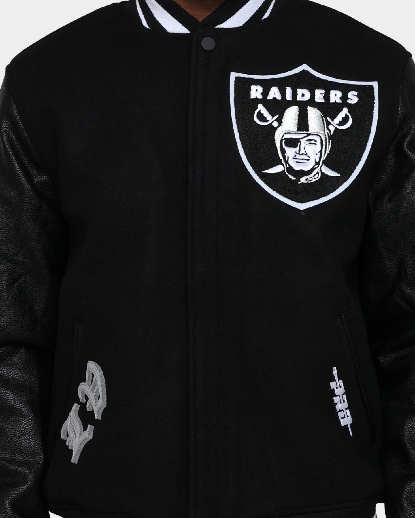 PRO STANDARD RAIDERS ブラックジャケット PRO STANDARD Las Vegas Raiders AFC WEST ラスベガス